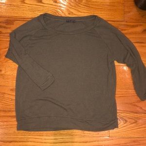 Brandy Melville oversized olive green sweater
